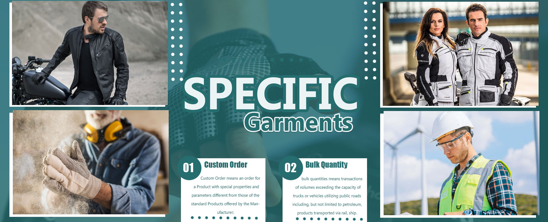 Specific Garments